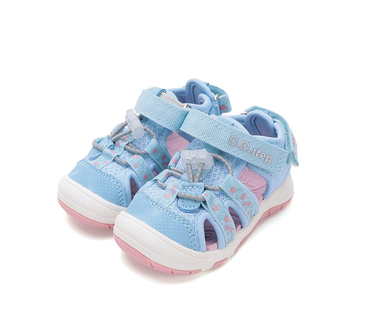 D.D.Step sandale fete "Quick Dry" 20-25 Sky Blue Imagine principală a produsului