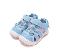 D.D.Step sandale fete "Quick Dry" 26-31 Sky Blue cu stele