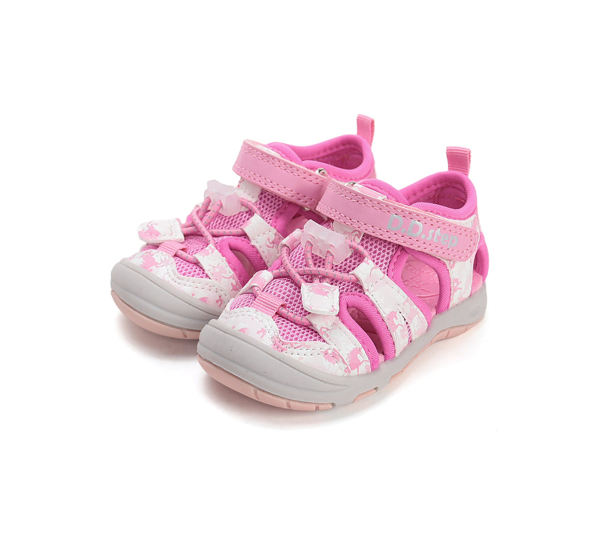 D.D.Step "Quick Dry" lány szandál 20-31 Pink unikornis