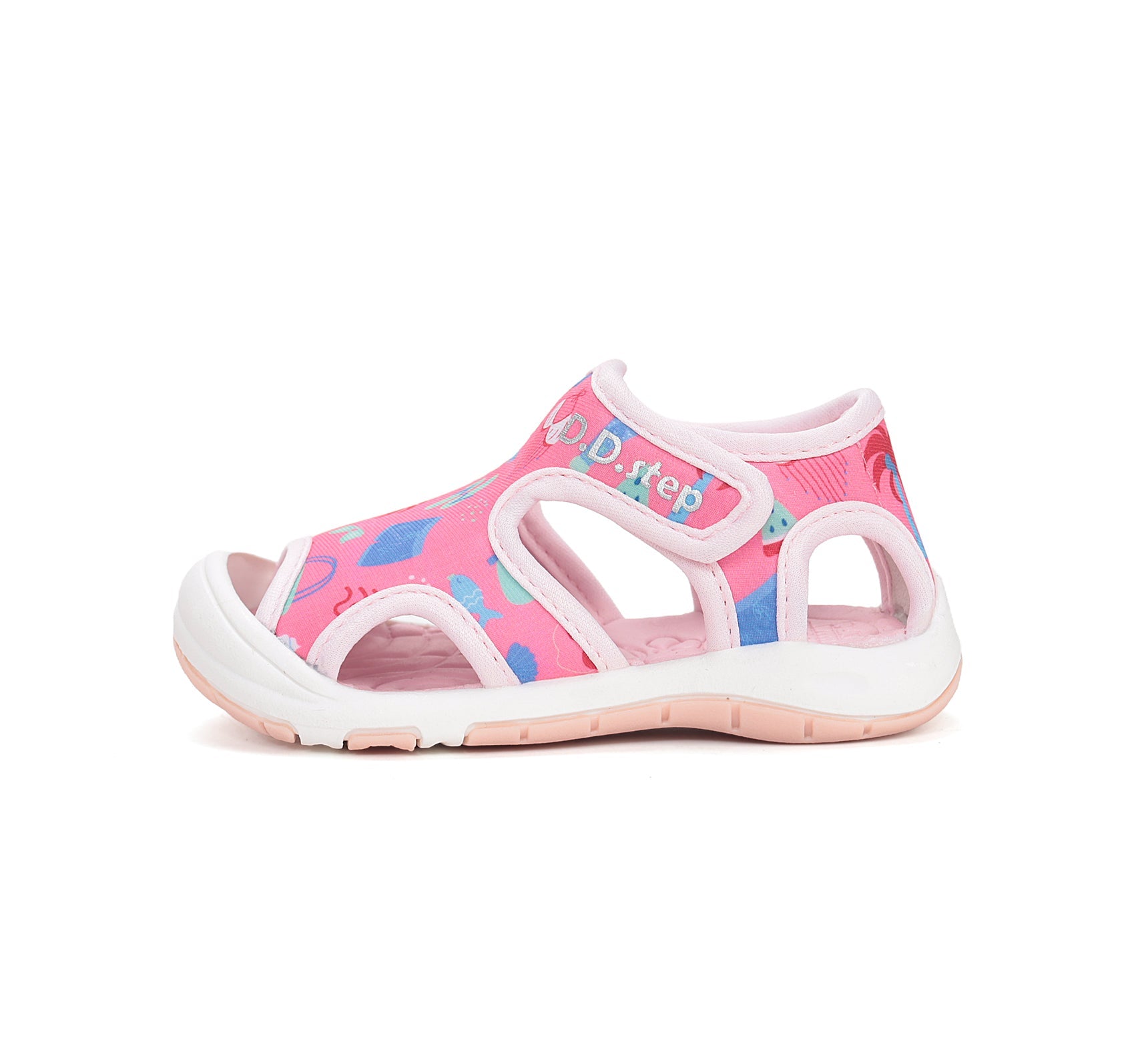 D.D.Step sandale fete"Quick Dry" 20-31 Daisy Pink Beach Imagine secundară a produsului