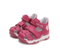 D.D.Step sandale fetite 20-25 Dark Pink cu inimoara