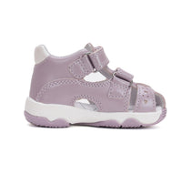 D.D.Step sandale fetite 20-25 Mauve cu inimoara