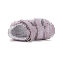D.D.Step sandale fetite 20-25 Mauve cu inimoara