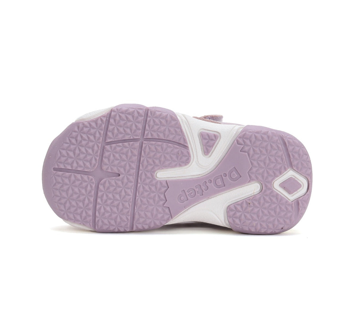 D.D.Step sandale fetite 20-25 Mauve cu inimoara