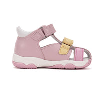 D.D.Step sandale fetite 20-25 Pink cu floare