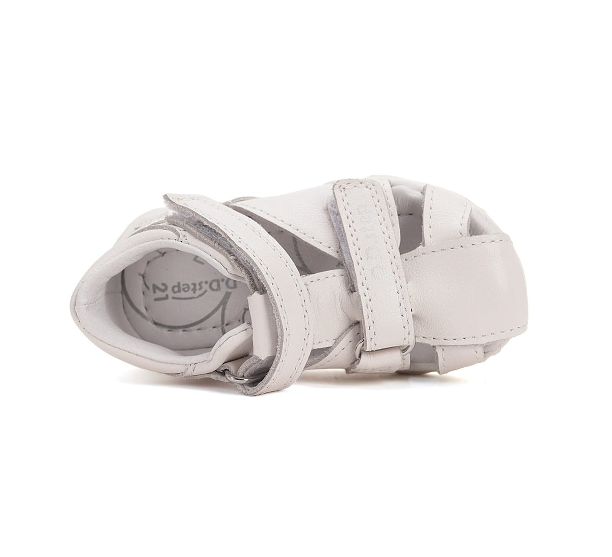 D.D.Step sandale fetite 20-25 White cu floare