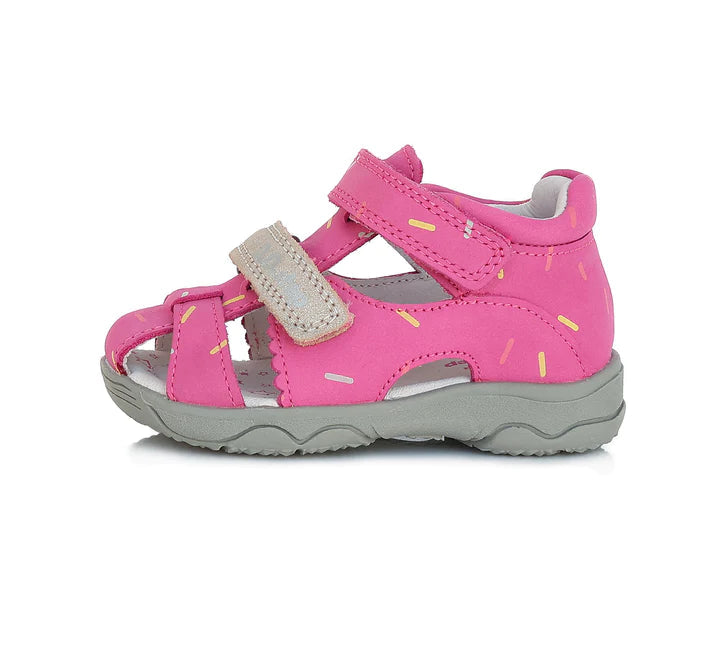 D.D.Step sandale fetite 26-31, Dark Pink Imagine principală a produsului