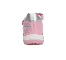 D.D.Step sandale fetite cu LED 20-25 Daisy Pink cu diamante