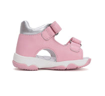 D.D.Step sandale fetite cu LED 26-31 Daisy Pink cu diamante