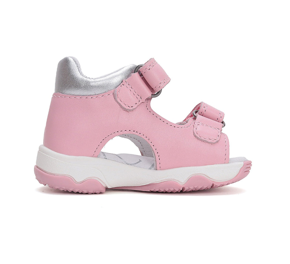 D.D.Step sandale fetite cu LED 26-31 Daisy Pink cu diamante