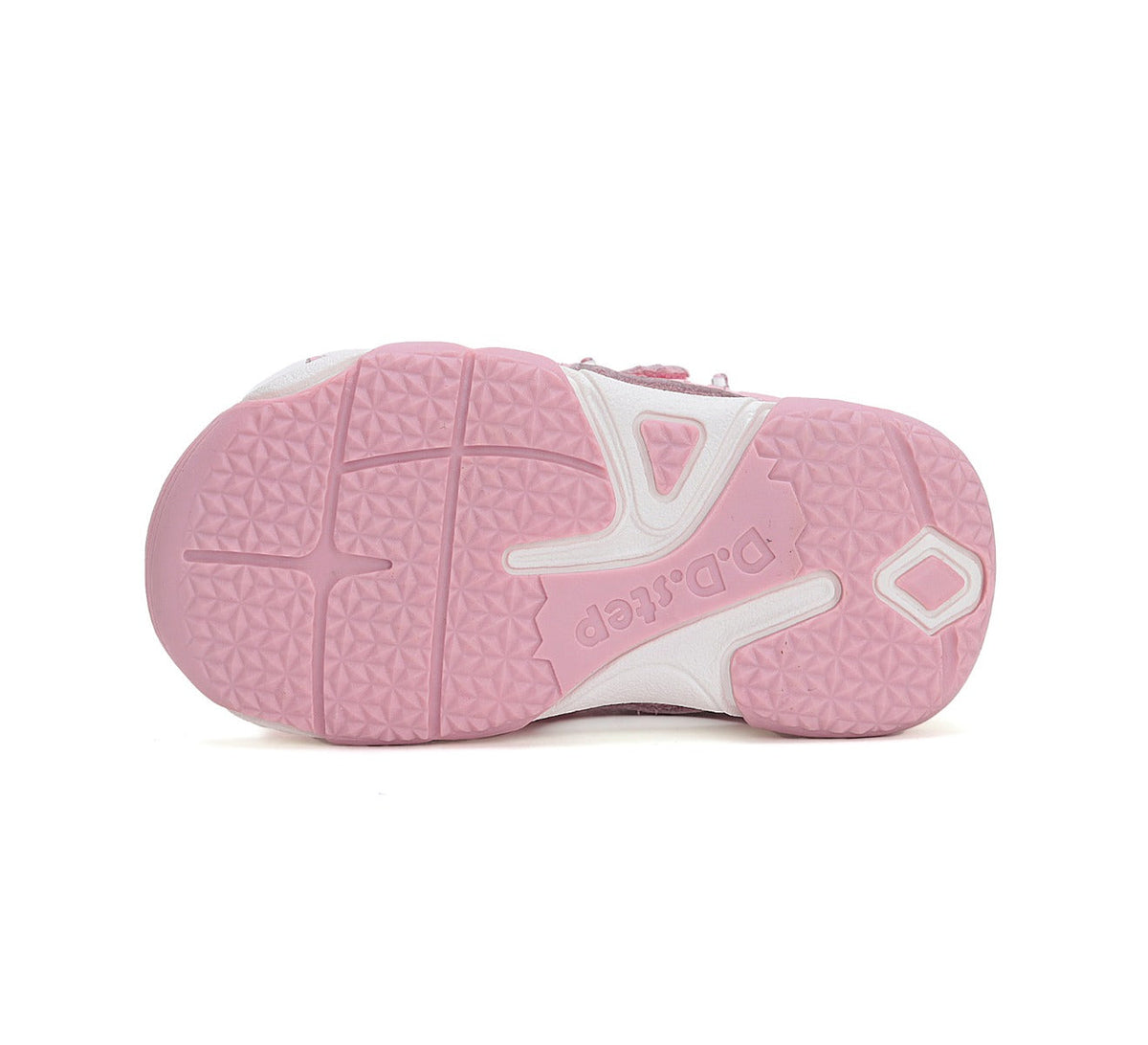 D.D.Step sandale fetite cu LED 20-25 Daisy Pink cu diamante
