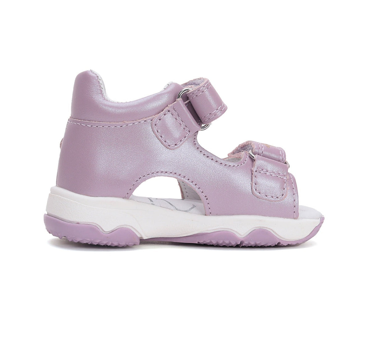 D.D.Step sandale fetite cu LED 26-31 Mauve cu fluturasi