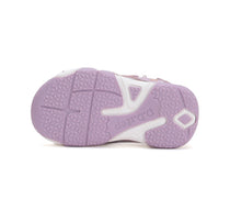 D.D.Step sandale fetite cu LED 26-31 Mauve cu fluturasi