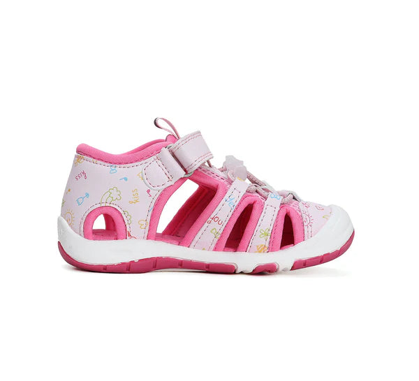 D.D.Step sandale fetite "Quick Dry" 26-31 Dark Pink kiss