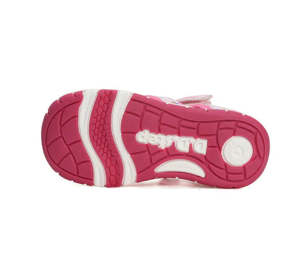 D.D.Step sandale fetite "Quick Dry" 26-31 Dark Pink kiss
