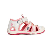 D.D.Step sandale fetite "Quick Dry" 26-31 White cu planete