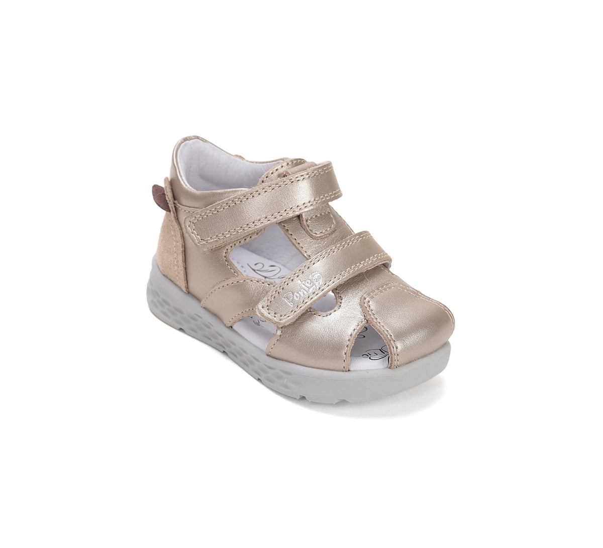 D.D.Step sandale fete Ponte20 supinati 22-27 Gold cu ursulet