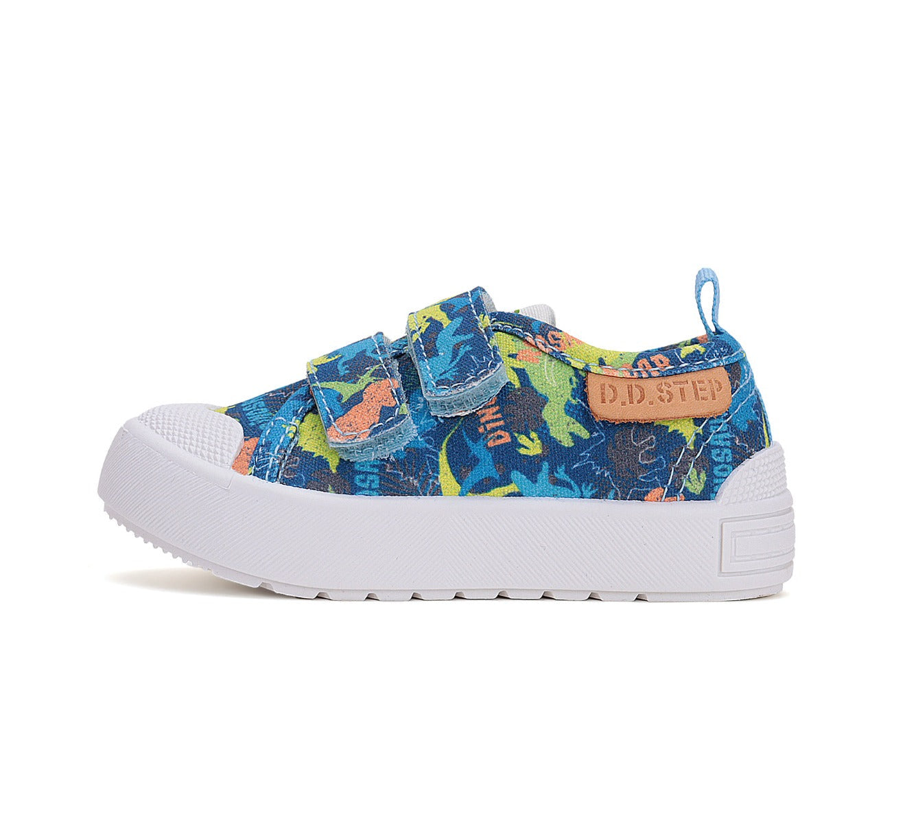 D.D.Step tenisi baieti 26-31 Bermuda Blue cu Dino Imagine secundară a produsului