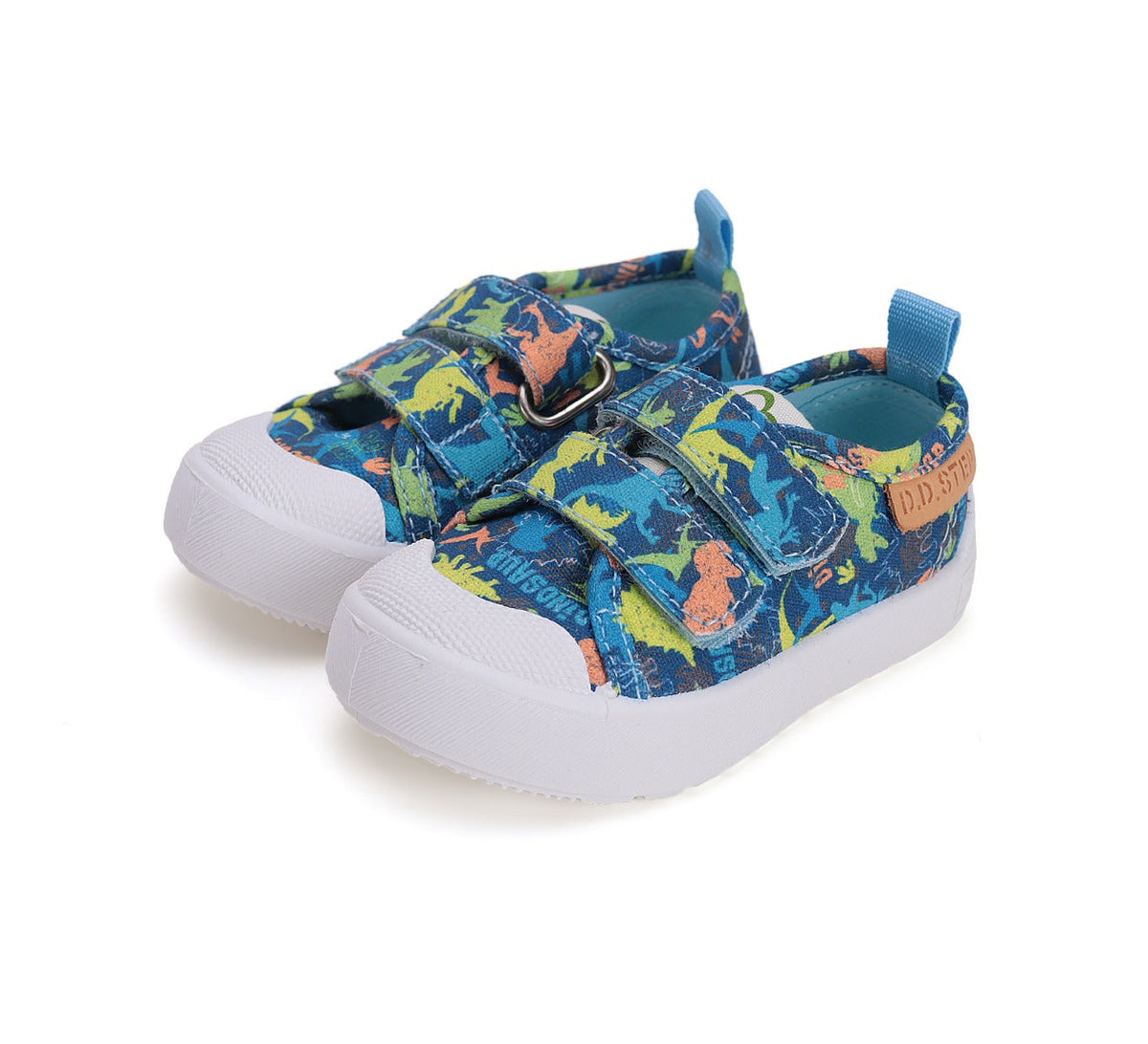 D.D.Step tenisi baieti 26-31 Bermuda Blue cu Dino Imagine principală a produsului