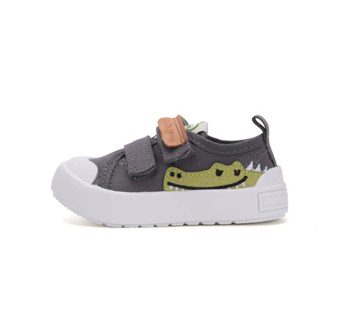 D.D.Step tenisi baieti 26-31 Dark Grey Imagine secundară a produsului