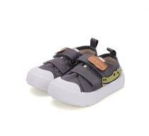 D.D.Step tenisi baieti 26-31 Dark Grey cu crocodil