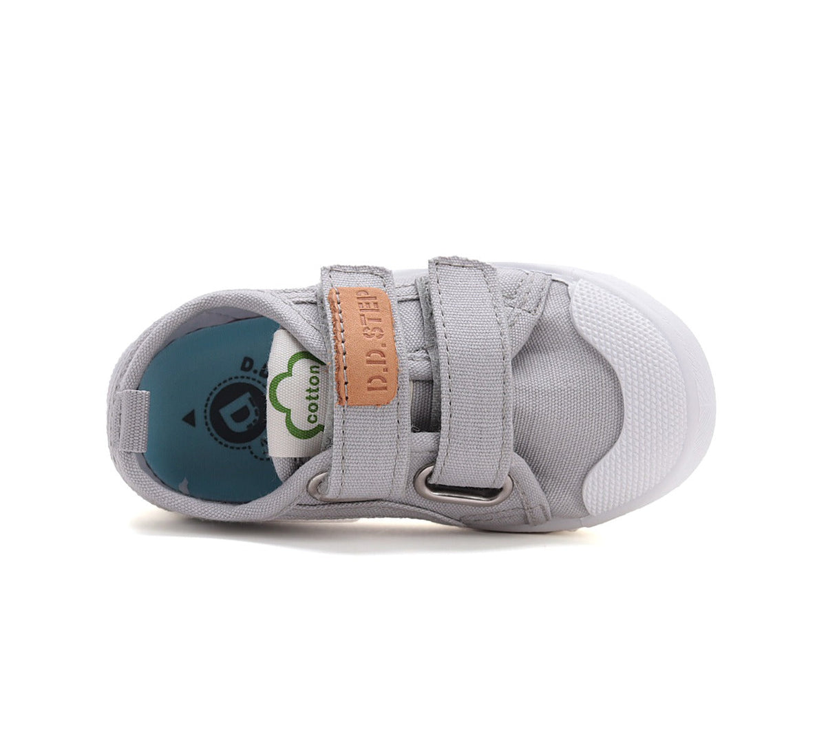 D.D.Step tenisi fete 26-31 Grey simplu