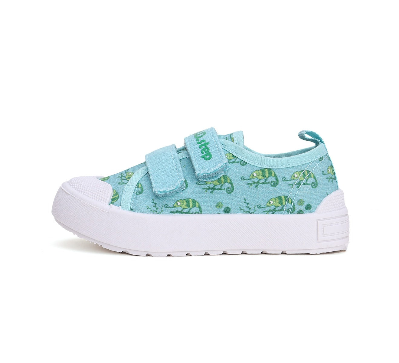 D.D.Step tenisi baieti 20-25, Sea Green cu cameleon Imagine secundară a produsului