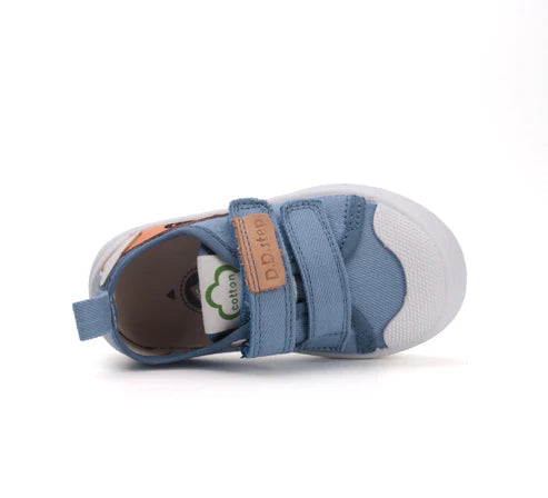 D.D.Step tenisi baieti 26-31 Bermuda Blue cu catel