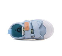 D.D.Step tenisi baieti 26-31 Sky Blue simplu