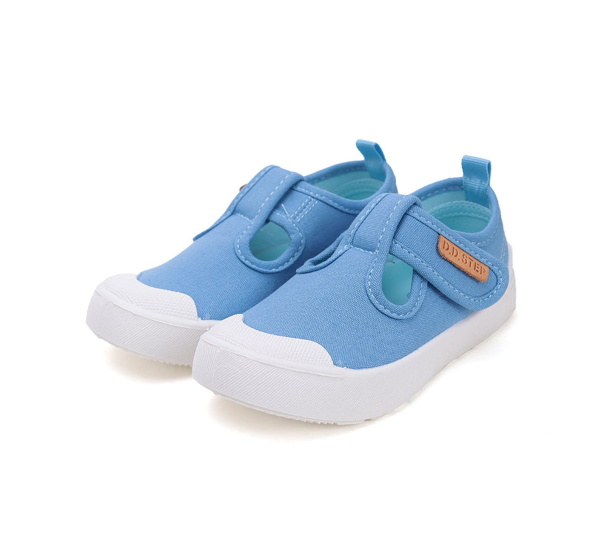 D.D.Step tenisi baieti decupati 20-25 Bermuda Blue simplu