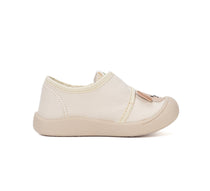 D.D.Step tenisi baieti din panza 22-27 Cream cu catel