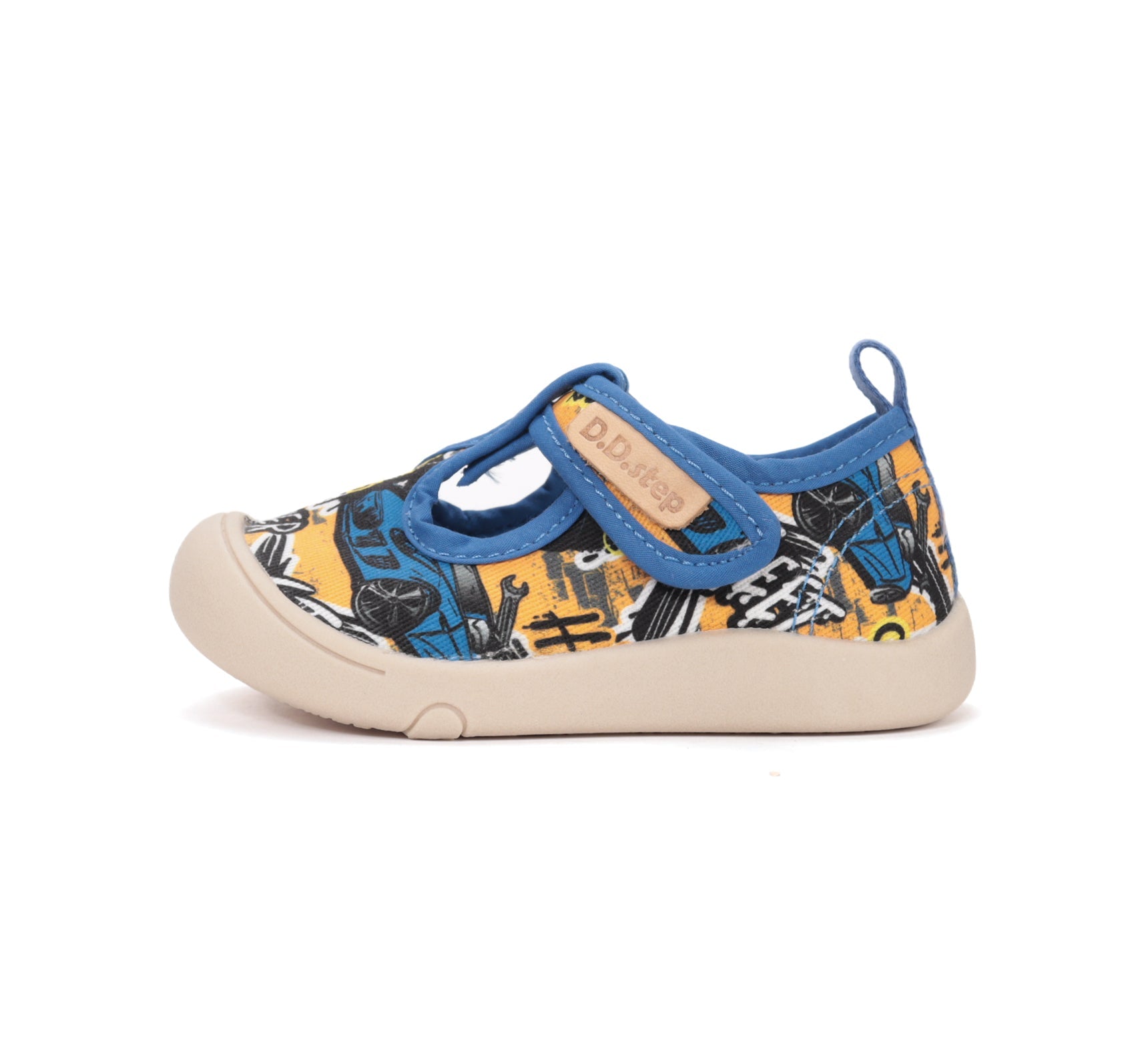 D.D.Step fiú vászon kivágott tornacipő 22-33 Aero Blue Never Másodlagos kép