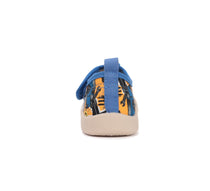 D.D.Step tenisi baieti decupati din panza 22-33 Aero Blue Never