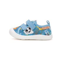 D.D.Step tenisi baieti din panza 22-33 Marine Football