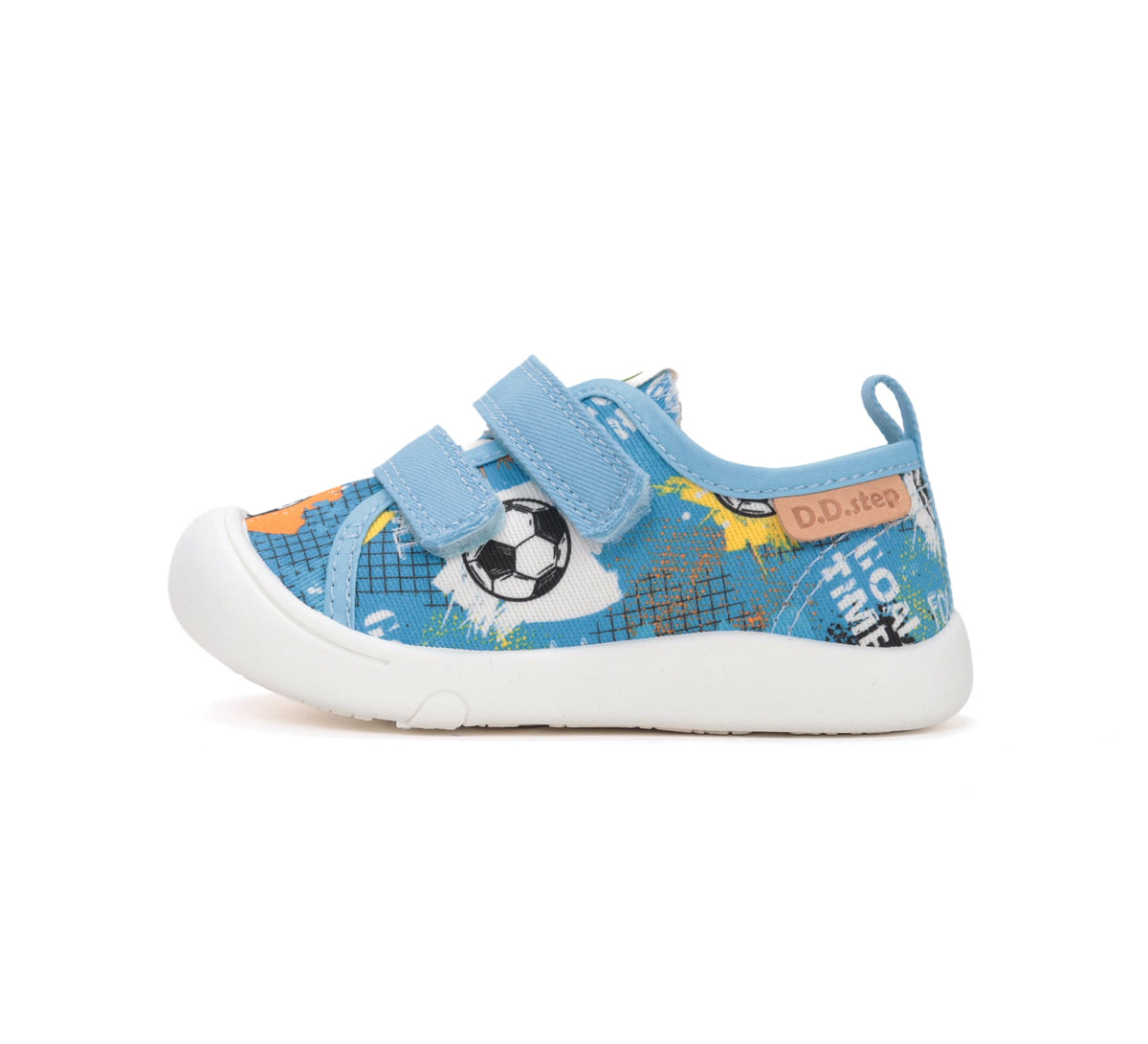 D.D.Step tenisi baieti din panza 22-33 Marine Football