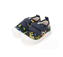 D.D.Step tenisi baieti din panza 22-33 Royal Blue Football