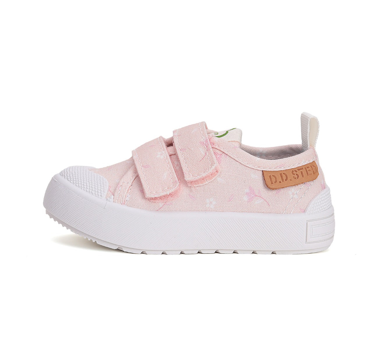 D.D.Step tenisi fete 20-25 Baby Pink cu floricele Imagine secundară a produsului