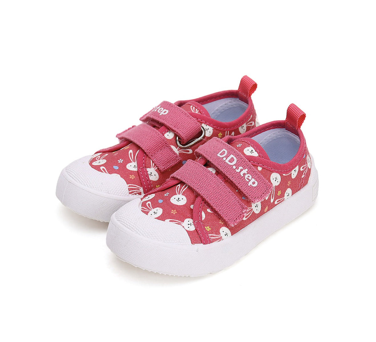 D.D.Step tenisi fete 26-31 Dark Pink cu iepurasi Imagine principală a produsului