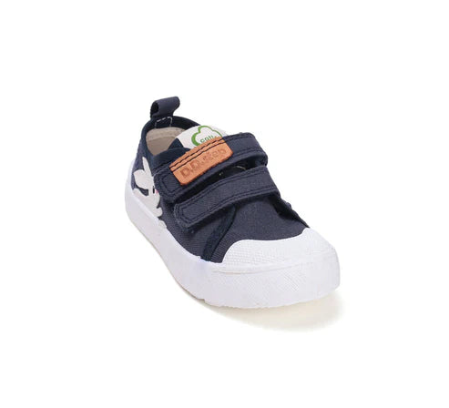 D.D.Step tenisi fete 26-31 Royal Blue cu iepuras