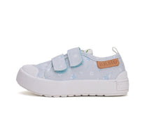 D.D.Step tenisi fete 20-25 Sky Blue cu floricele