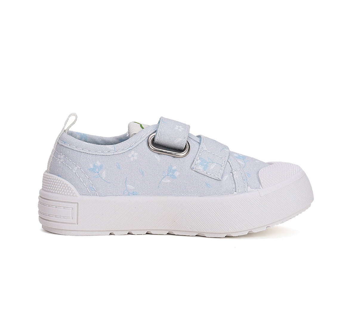 D.D.Step tenisi fete 26-31 Sky Blue cu floricele