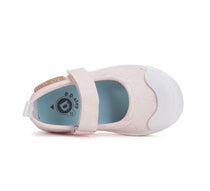 D.D.Step tenisi fete decupati 20-25 Baby Pink cu floricele