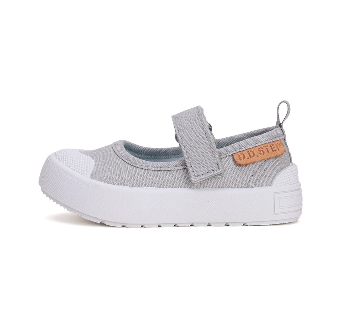D.D.Step tenisi fete decupati 20-25 Grey simplu