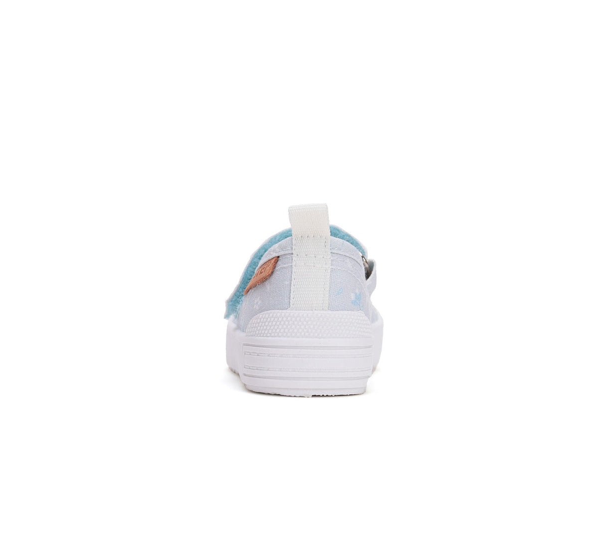 D.D.Step tenisi fete decupati 26-31 Sky Blue cu floricele