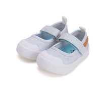 D.D.Step tenisi fete decupati 26-31 Sky Blue cu floricele