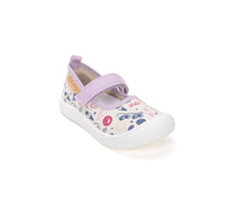 D.D.Step tenisi fete decupati din panza 22-27 Cream Skate