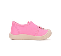 D.D.Step tenisi fete din panza 22-27 Hot Pink cu catel