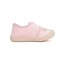 D.D.Step vászon lány teniszcipő 22-27 Baby Pink kutyussal
