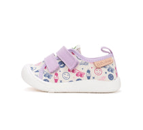 D.D.Step tenisi fete din panza 22-27 Cream Skate