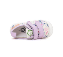 D.D.Step tenisi fete din panza 28-33 Cream Skate